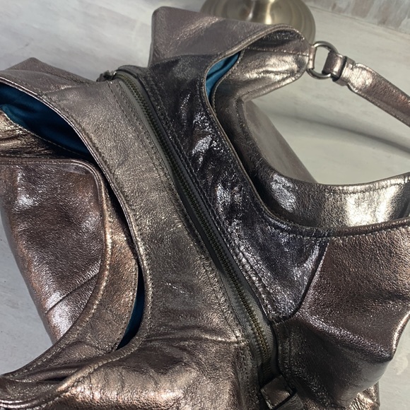 Coach Bag Madison metallic hobo handbag - Picture 5 of 9